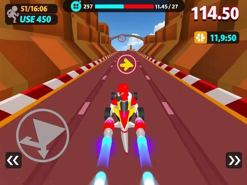 Turbo Racer Extreme Gameplay Screenshot